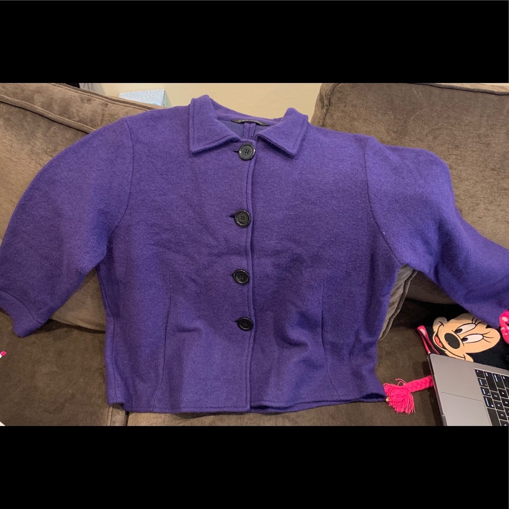 Blue Wool Jacket